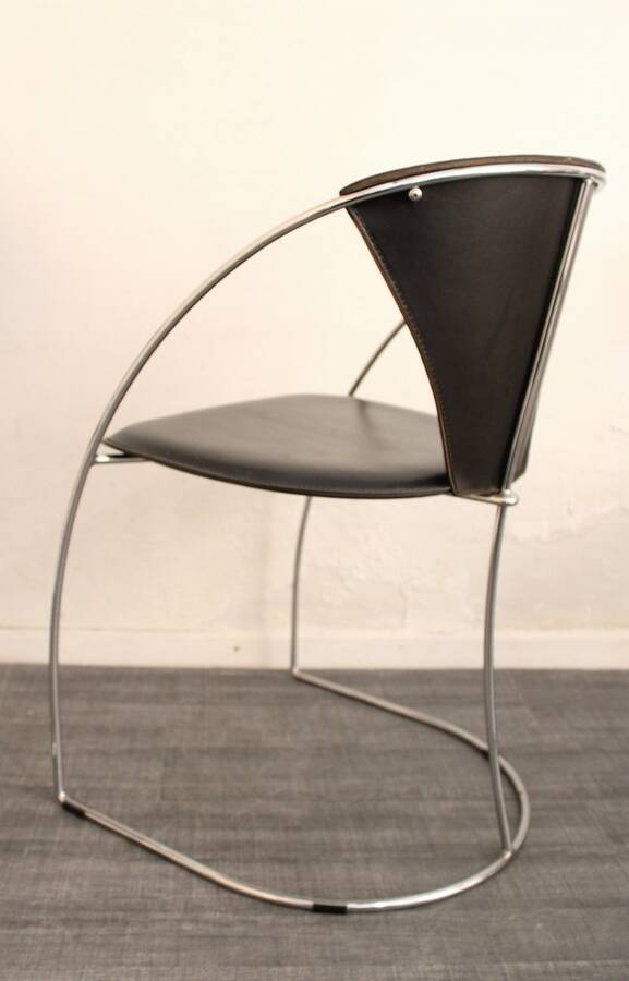 4x Italiaanse design stoelen merk Arrben model Linda