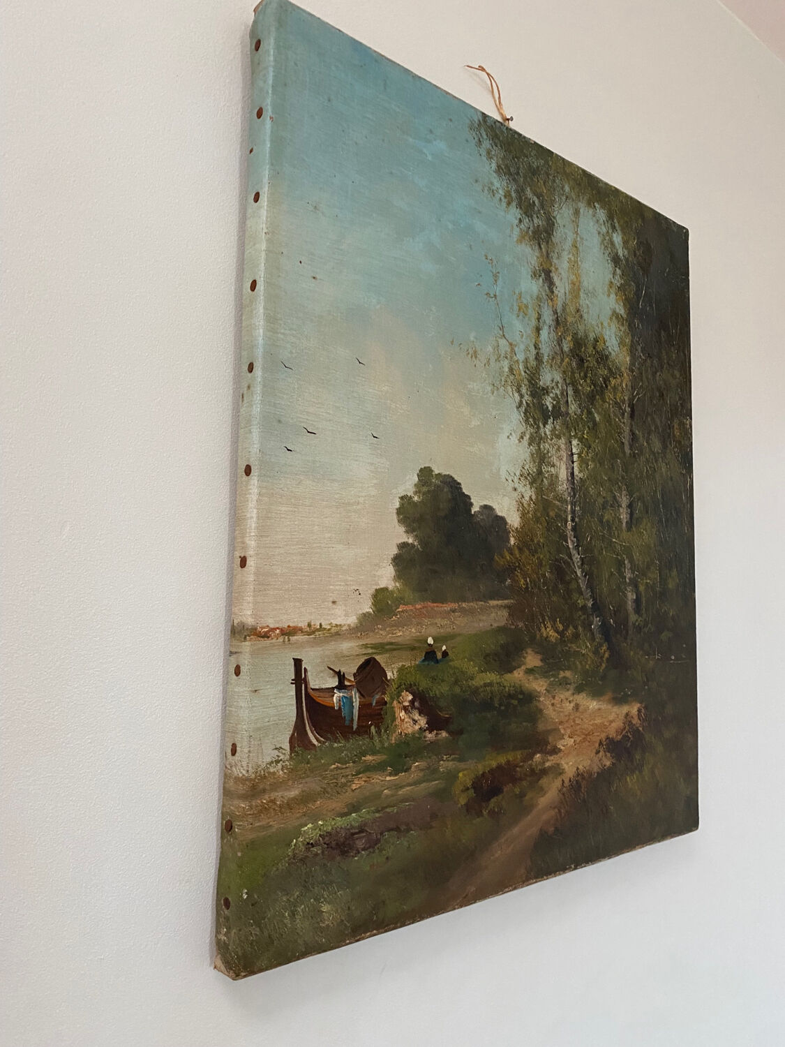 Oil painting painting