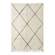 Large Beni Ouarain rug with diamonds 200x300 cm