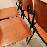 Industrial dining chairs by Marko, model Compass Leg