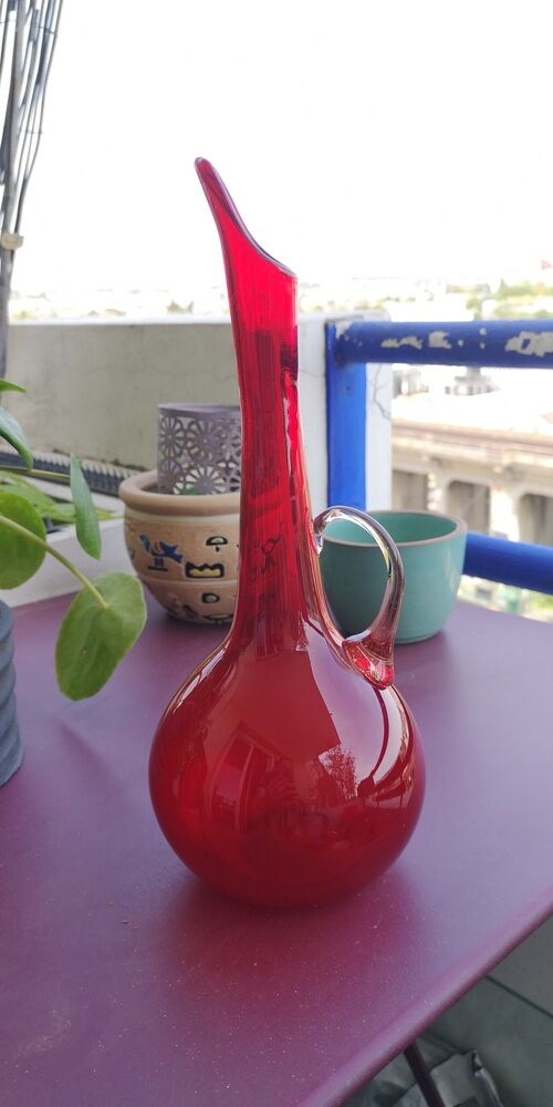 Murano glass decanter - 1970s