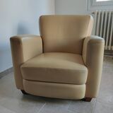 Leather armchair
