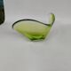 Glass bowl by Paul Kedelv, for flygsfors, 1960s.