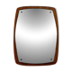 Vintage Mirror, Teak Wood, Sweden 1950's