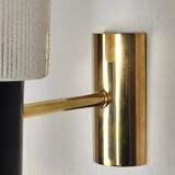 Pair of 60' brass wall lights