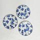 Set of 3 dessert plates Royal Tudor Orchid by Grindley