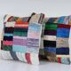 Set of 2 vintage kilim cushion covers 51x51 cm
