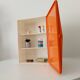 Vintage medicine cabinet in rigid plastic 70s