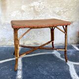 Vintage wicker tables two