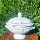 Castres earthenware soup tureen