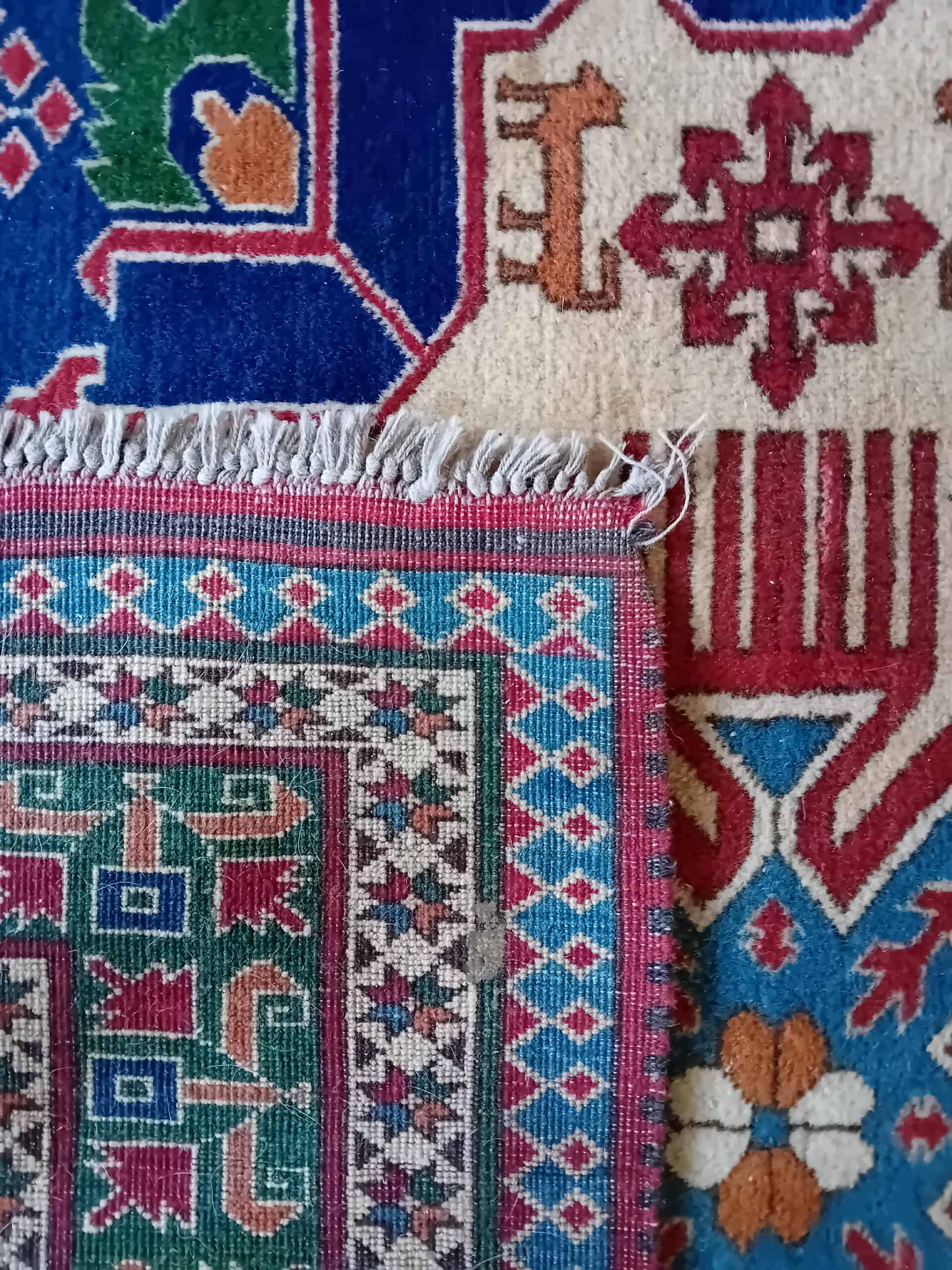 Handmade Chechen Caucasian Rug 234x175cm