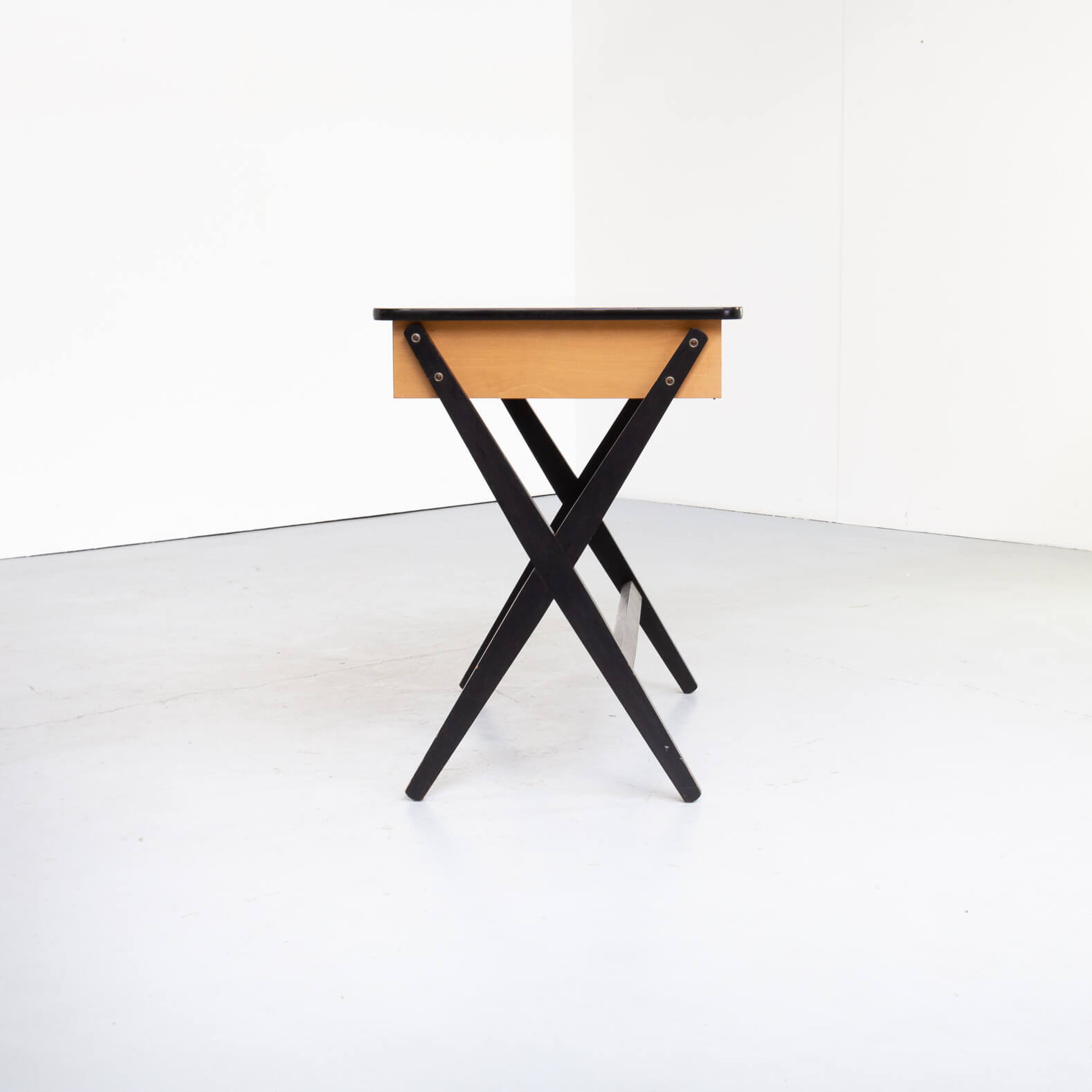 Coen de Vries wooden writing desk for Devo, 50