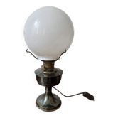 Art Nouveau electric oil lamp made in England, model Alladin 23