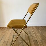 folding chair theater style Lafuma 70s
