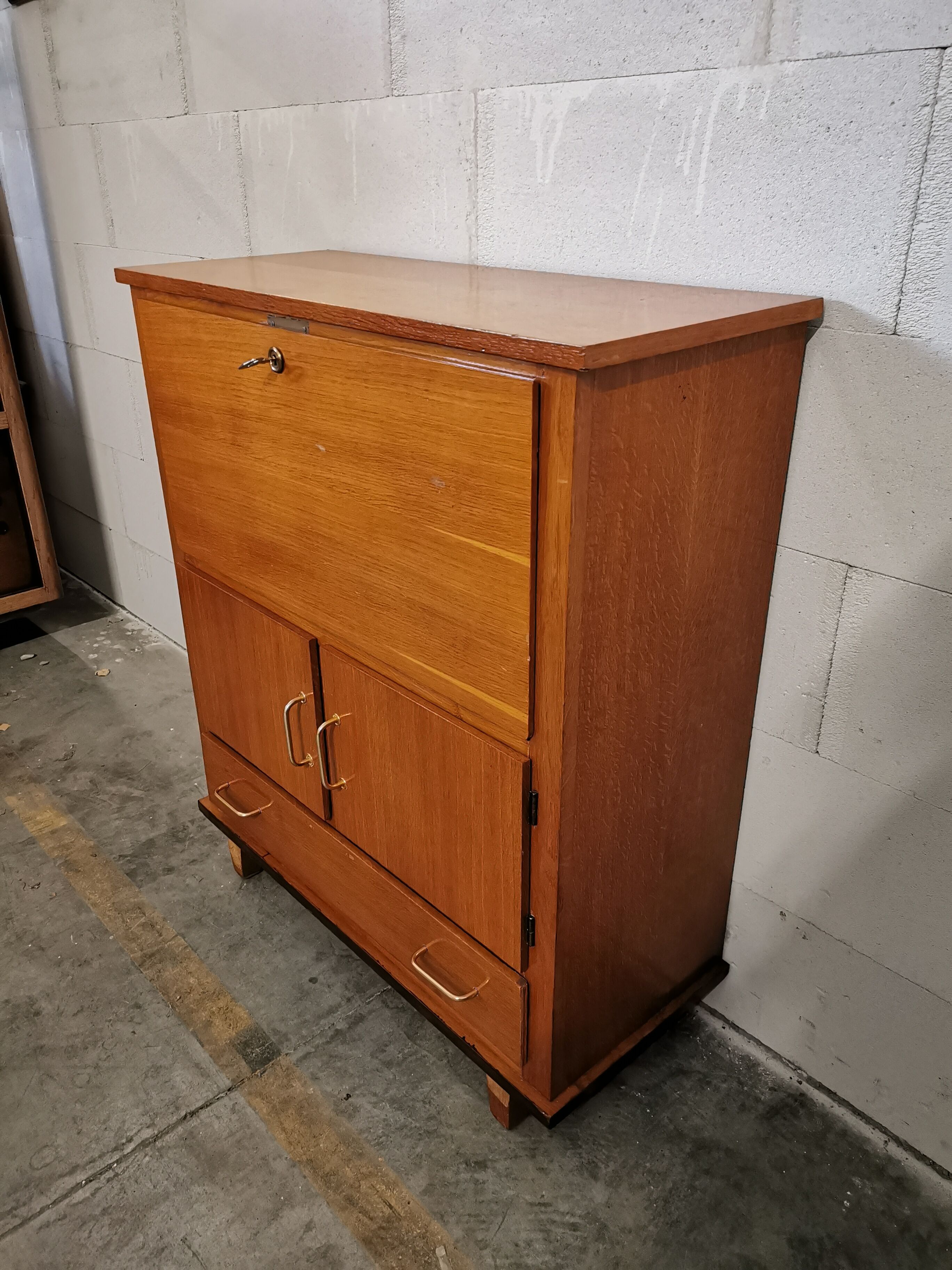 Secrétaire vintage bas