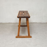 Console rustic solid wood