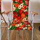 Paire de chaises de camping à fleurs vitaminées 70