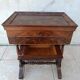 Louis Philippe mahogany sewing table