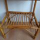 Vintage bamboo bedside pair