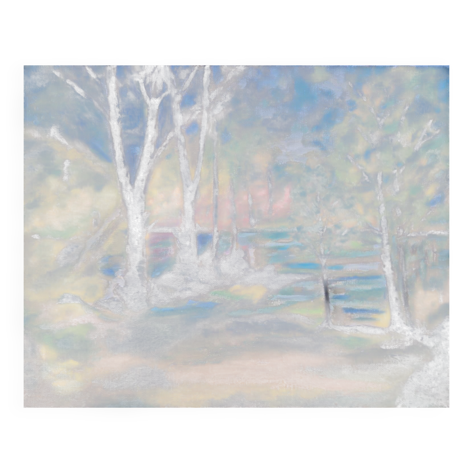 Landscape painting table