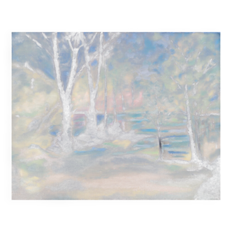 Landscape painting table