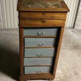 Notary desk, 19th century Restoration period.