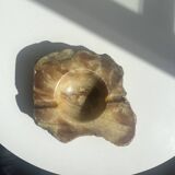 Marble ashtray / empty pocket, raw shape, vintage decor 1950