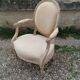 Antique armchair in Louis XVI style, 19th century.