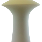 Milk glass mushroom lamp