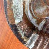 Bowl in studio pottery from mid-century Danish by Aksel Larsen for Axella, 1960s.