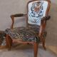Armchair Louis XV tiger