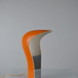 Orange Pelota lamp by Cesare Casati and C. Emanuele Ponzio for Lamperti, 70s