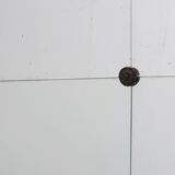 French Art Deco mirror in green carved wood, 1930s