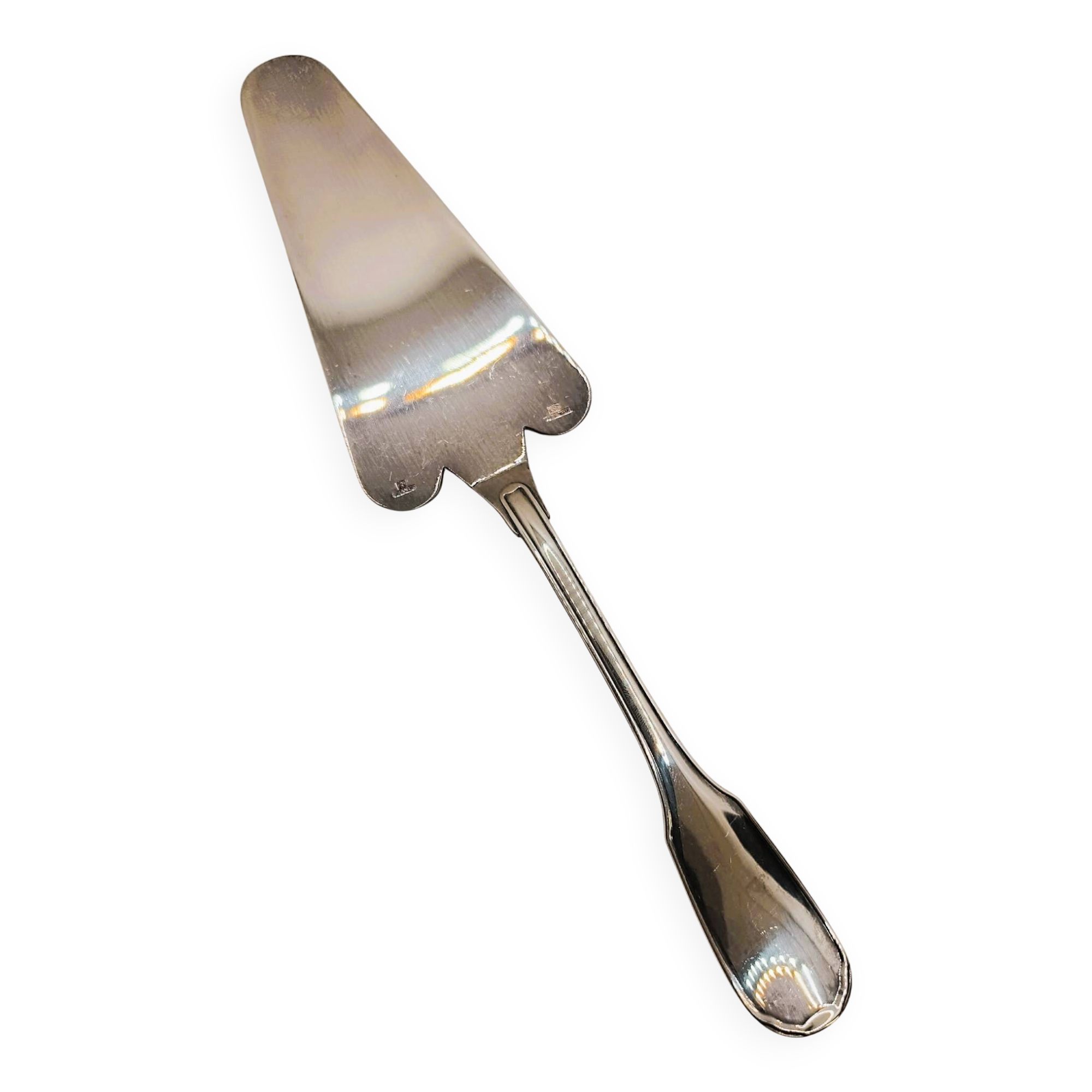 Pelle à gâteau en métal argenté Christofle, modèle Touraine