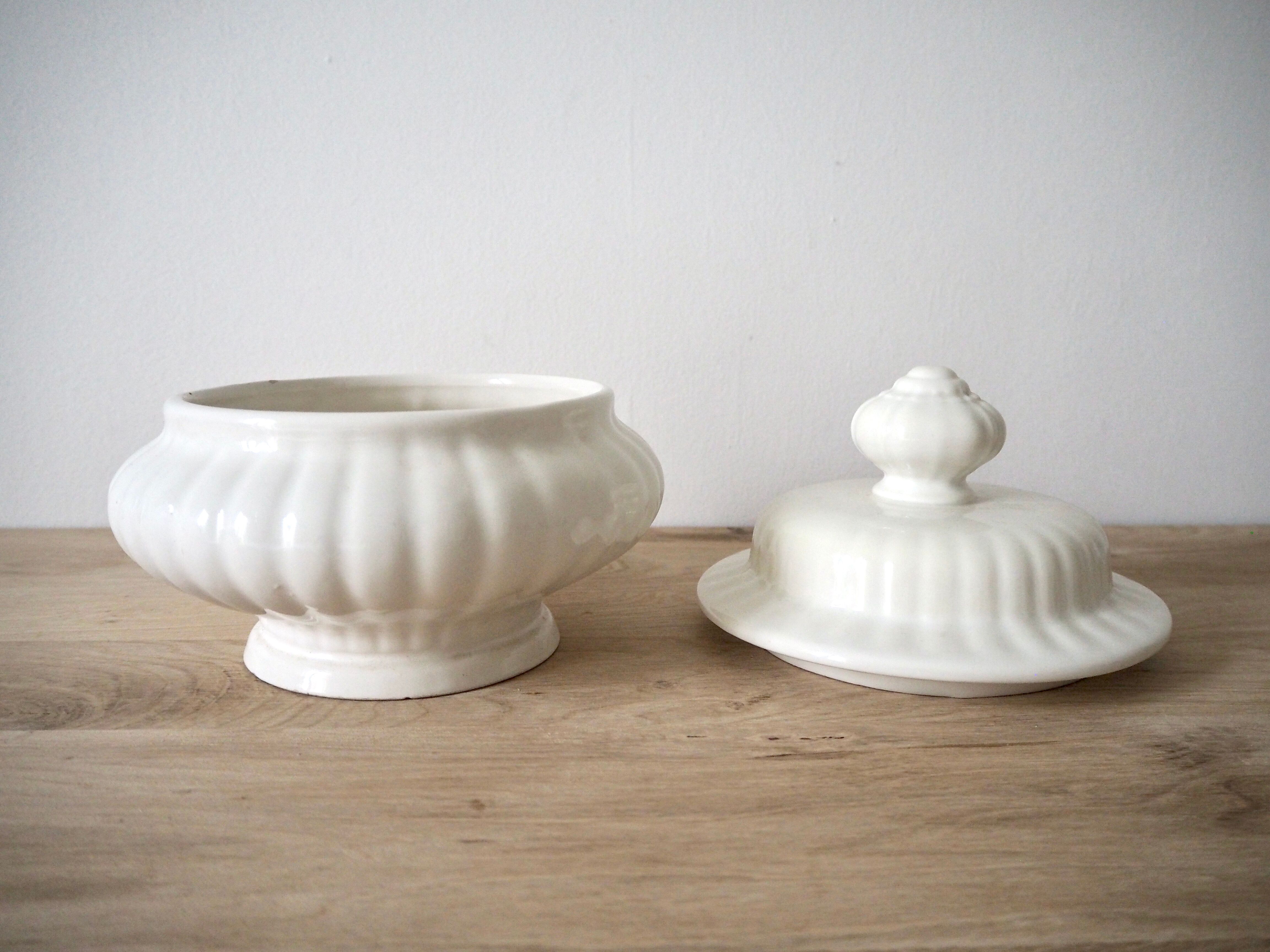 White tureen
