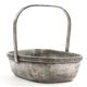 Art Deco nut basket, silver-plated metal, Norblin, Poland, 1930s