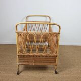 Rattan bed