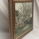 Painting signed Oil on canvas dimension: height -50 cm- width -56 cm-
