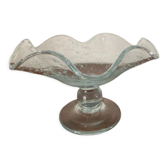 Coupelle verre soufflé