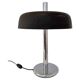 Grande lampe de table champignon extra large de style mid-century par Hillebrand, années 1970.