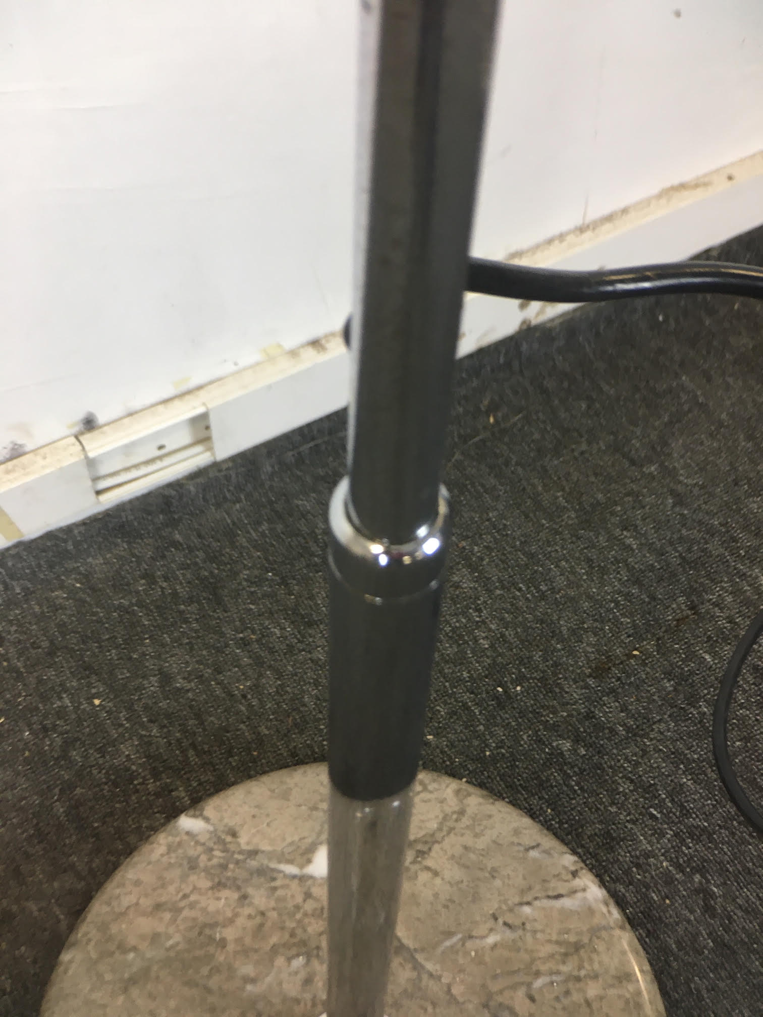 Halogen lamppost Bruno Gecchelin model Mezzaluna editor Skipper 1970