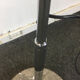 Halogen lamppost Bruno Gecchelin model Mezzaluna editor Skipper 1970