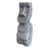 Vintage ethnic vase in glazed porcelain