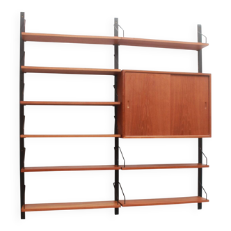 1960s wall unit system Poul Cadovius in teak