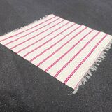 Handmade wool rug 190x190cm