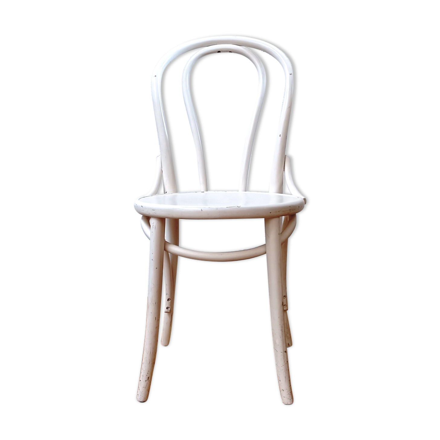 Vintage wooden bistro chair