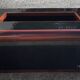 Signed coffee table (Jean Claude Mahey, 70s)