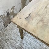 2m walnut drapery farmhouse table