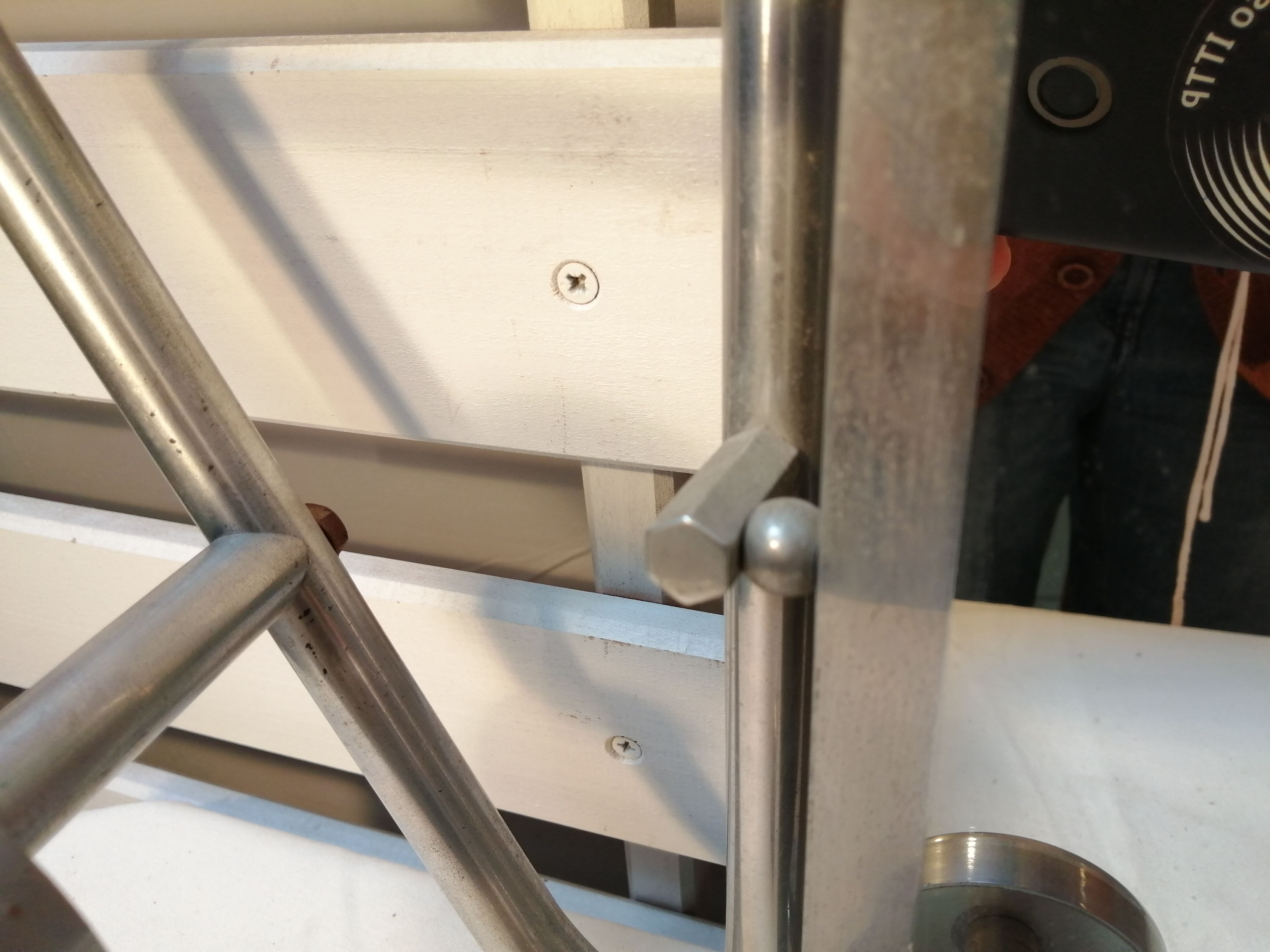 Vintage metal coat rack - 50s