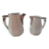 Paire de théières pot à lait